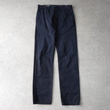 メゾン キツネ コットンパンツ ワークパンツ ネイビー - NEWSED