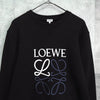 ロエベ アナグラム スウェット ブラック