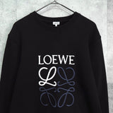 ロエベ アナグラム スウェット ブラック - NEWSED