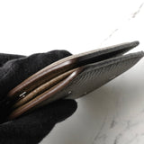 メゾン マルジェラ 四つタグ レザー 二つ折り財布 コンパクトウォレット ブラウン 箱付き - NEWSED