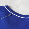 Lacoste logo patch knit in blue
