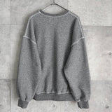 イエスアイシー プリント スウェット グレー - NEWSED