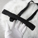 プラダ キルティング ポコノ テスート ナイロン サフィアーノ レザー ショルダーバッグ 三角プレート ブラック - NEWSED