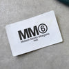 MM6 Maison Margiela 皮革托特包 蓝绿色