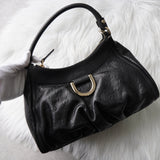 グッチ アビー グッチシマ ワンショルダーバッグ ブラック - NEWSED
