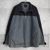ナイキ ナイロンジャケット ブルゾン ロゴ 刺繍 ブラック / グレー