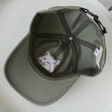 メゾン キツネ フォックスヘッド キャップ カーキ - NEWSED