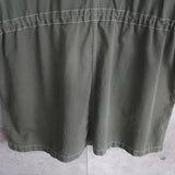 エムエムシックス メゾン マルジェラ オーバーサイズ 半袖 ミリタリージャケット カーキ - NEWSED