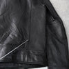 ビバスタジオ 本革 ソフトレザー ダブル ライダースジャケット レザージャケット ブラック メンズ
