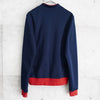 Lacoste Track Jacket Logo Patch Navy/Red