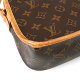 ルイ・ヴィトン モノグラム ソローニュ ショルダーバッグ ブラウン - NEWSED