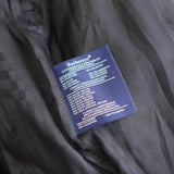 バーバリー ヴィンテージ 中綿ジャケット ミドルコート ホースロゴ 刺繍 イギリス製 レッド - NEWSED