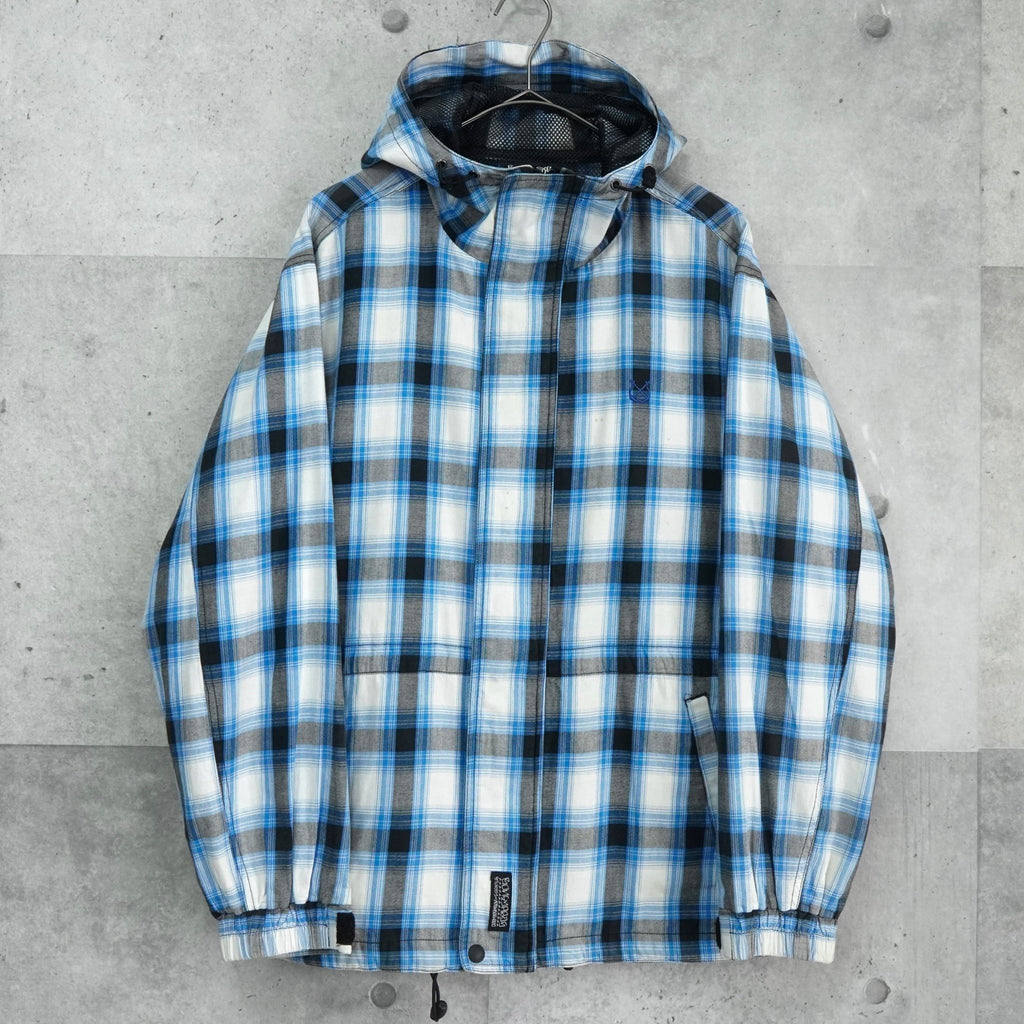 ステューシー × ネイバーフッド マウンテンパーカー チェック柄