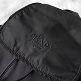 プラダ ポコノ テスート ナイロン ミニ リュックサック ブラック - NEWSED