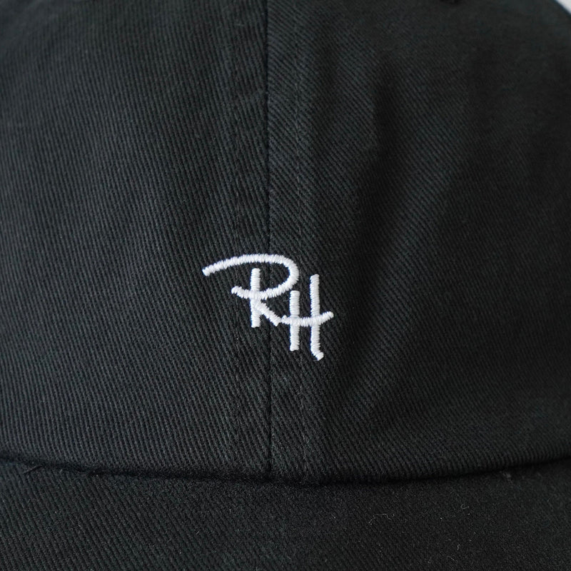 ロンハーマン ロゴ キャップ ブラック - NEWSED