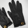 ロエベ アナグラム ラムレザー 手袋 グローブ ブラック
