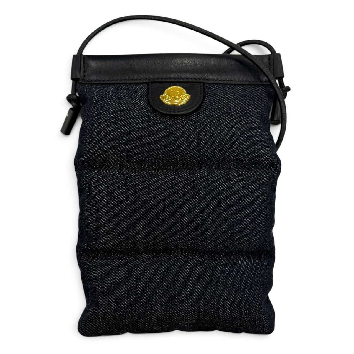 モンクレール PUFFY PHONE CASE フォンケース ショルダーバッグ インディゴ レディース - NEWSED