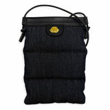 モンクレール PUFFY PHONE CASE フォンケース ショルダーバッグ インディゴ レディース - NEWSED