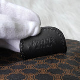 セリーヌ マカダム PVC ミニボストンバッグ ブラック - NEWSED