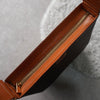 Celine Vintage Macadam PVC/Leather One Shoulder Bag Brown Deadstock