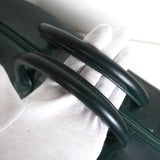 クリスチャン ディオール トロッター PVC / レザー ボストンバッグ グリーン - NEWSED