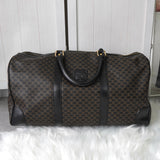 セリーヌ マカダム PVC ボストンバッグ ブラック - NEWSED