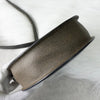 Fendi Pecan PVC/Leather 1925 Stamp Round Shoulder Bag Pochette Black/Khaki