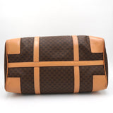 セリーヌ ヴィンテージ マカダム PVC/レザー ボストンバッグ ブラウン - NEWSED