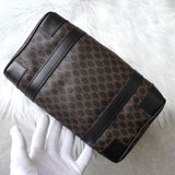 セリーヌ マカダム PVC ミニボストンバッグ ブラック - NEWSED