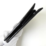 セリーヌ マカダム PVC / レザー 二つ折り財布 ブラック - NEWSED