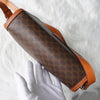 Celine Macadam PVC/Leather Shoulder Bag, Brown