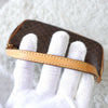 Celine Vintage Macadam One Shoulder Bag Mini Bag Handbag PVC/Leather Brown