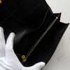 Fendi Pecan PVC/Leather Bi-fold Long Wallet Black/Brown