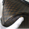 Celine Bolide Macadam PVC/皮革手提包，独立式，黑色
