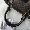 Celine Macadam PVC 两用迷你波士顿包 单肩包 黑色