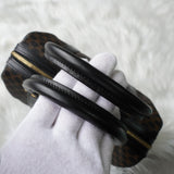 セリーヌ マカダム PVC 2way ミニボストンバッグ ショルダーバッグ ブラック - NEWSED