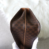 セリーヌ マカダム ガンチーニ金具 PVC 2way ハンドバッグ ショルダーバッグ ブラウン - NEWSED