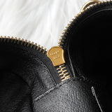 セリーヌ マカダム PVC / レザー 2way バニティバッグ ハンドバッグ ショルダーバッグ ミニバッグ ブラウン / ブラック - NEWSED