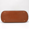 Celine Vintage Macadam PVC/Leather 2way Shoulder Bag Handbag Freestanding Brown