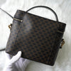 Celine Macadam PVC 两用化妆包 单肩包 黑色