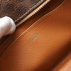 Celine Macadam PVC/皮革迷你两用包 棕色