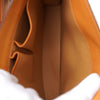 セリーヌ ヴィンテージ マカダム ゴールド ガンチーニ ワンハンドル PVC / レザー 2way ハンドバッグ ショルダーバッグ 自立型 ブラウン