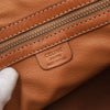 Celine Vintage Macadam PVC/Leather 2way Shoulder Bag Handbag Freestanding Brown