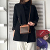 Celine Macadam PVC/皮革迷你两用包 棕色