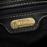 フェンディ ズッカ柄 PVC/レザー 2way ボストンバッグ ショルダーバッグ ブラウン - NEWSED