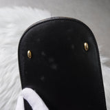 セリーヌ ボリード型 マカダム PVC 2way ハンドバッグ ショルダーバッグ 自立型 ブラック - NEWSED