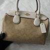 コーチ シグネチャー PVC 2way ハンドバッグ ショルダーバッグ ベージュ F32203