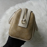 コーチ シグネチャー PVC 2way ハンドバッグ ショルダーバッグ ベージュ F32203 - NEWSED