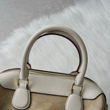 コーチ シグネチャー PVC 2way ハンドバッグ ショルダーバッグ ベージュ F32203 - NEWSED