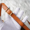 Celine Macadam PVC/Leather Shoulder Bag, Brown